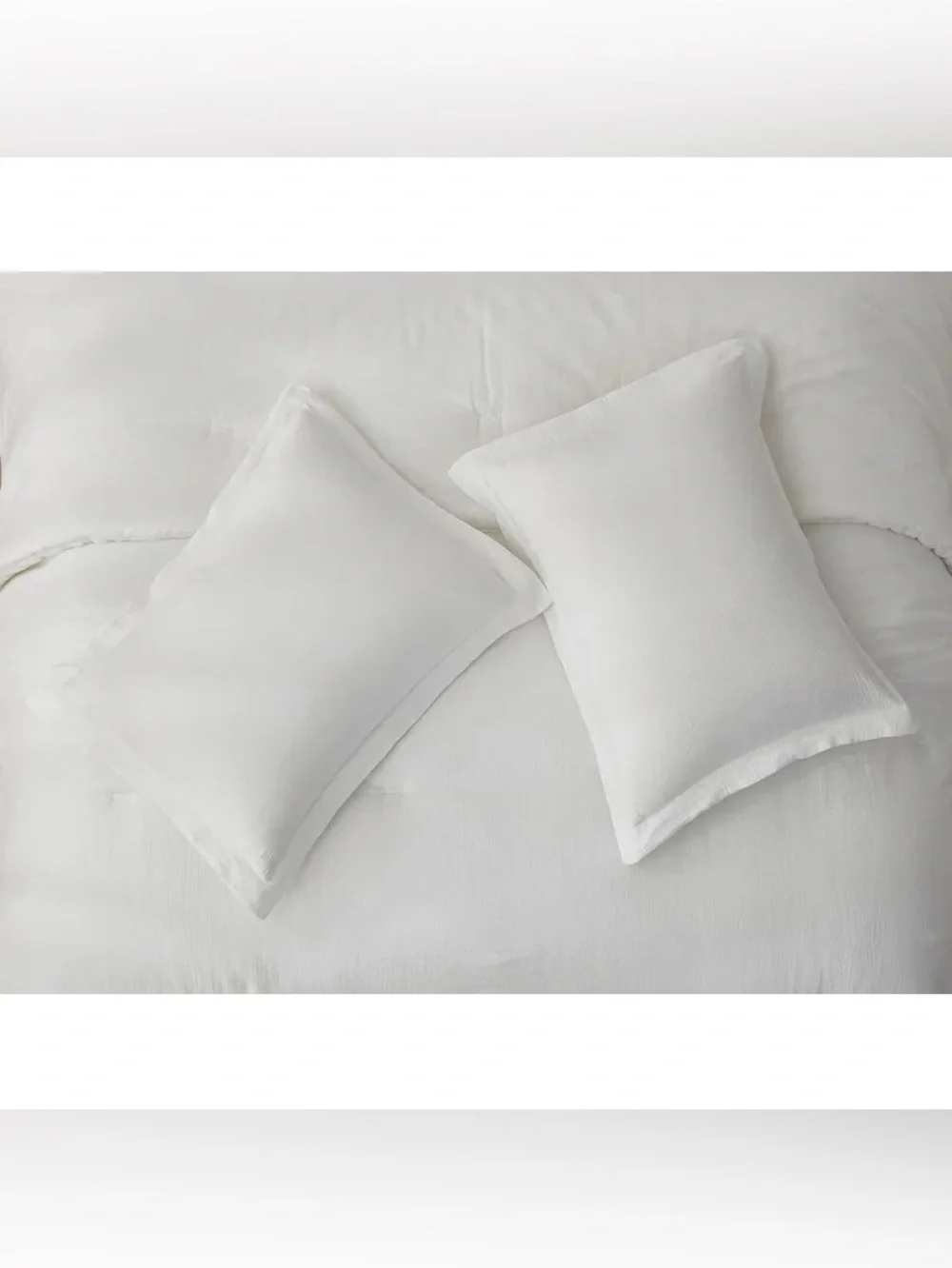 White Luxury Cotton Duvet Set - Brand
